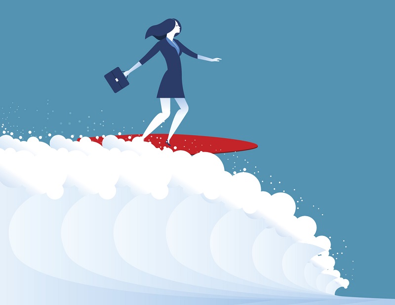 Stay Steady During the Ups and Downs of Your New Career 