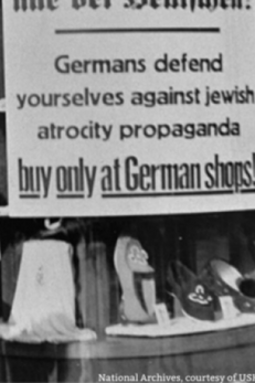 nazi propaganda poster