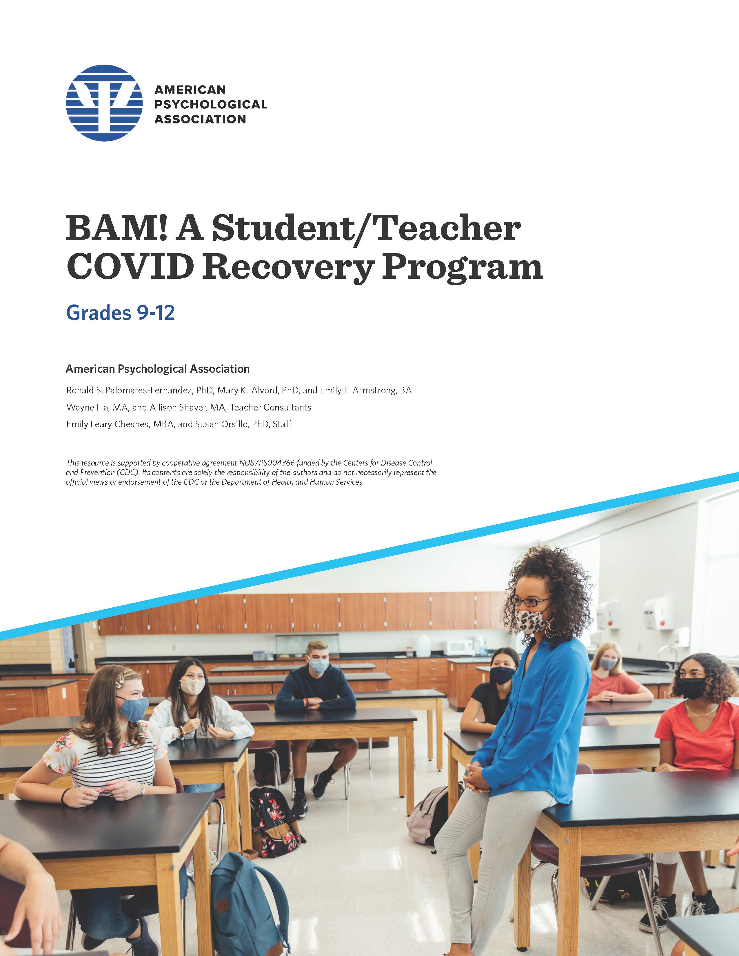 Building Student Resilience: A Student/Teacher COVID Recovery Program (High School Version)