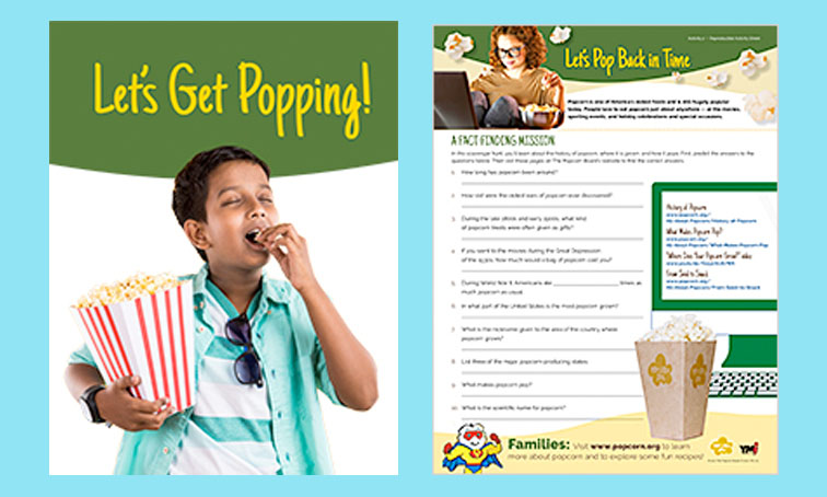 Let's Get Popping!: Discover Nutritional Information & Fun Facts About Popcorn