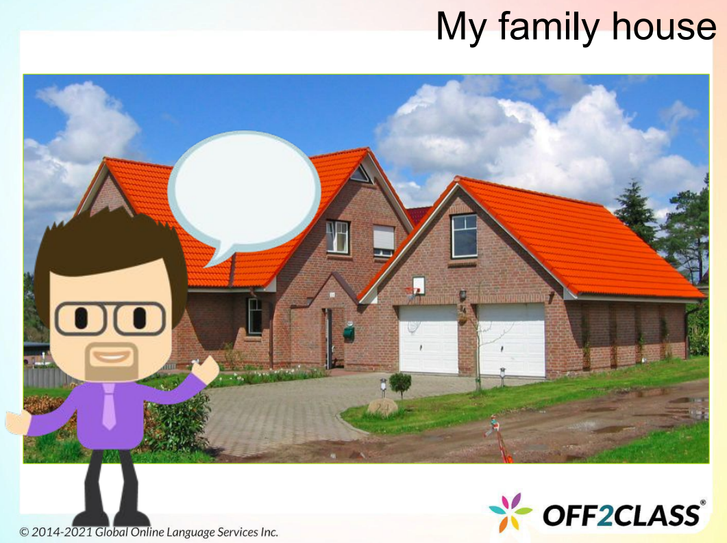 My Family House – Free ESL Lesson Plan
