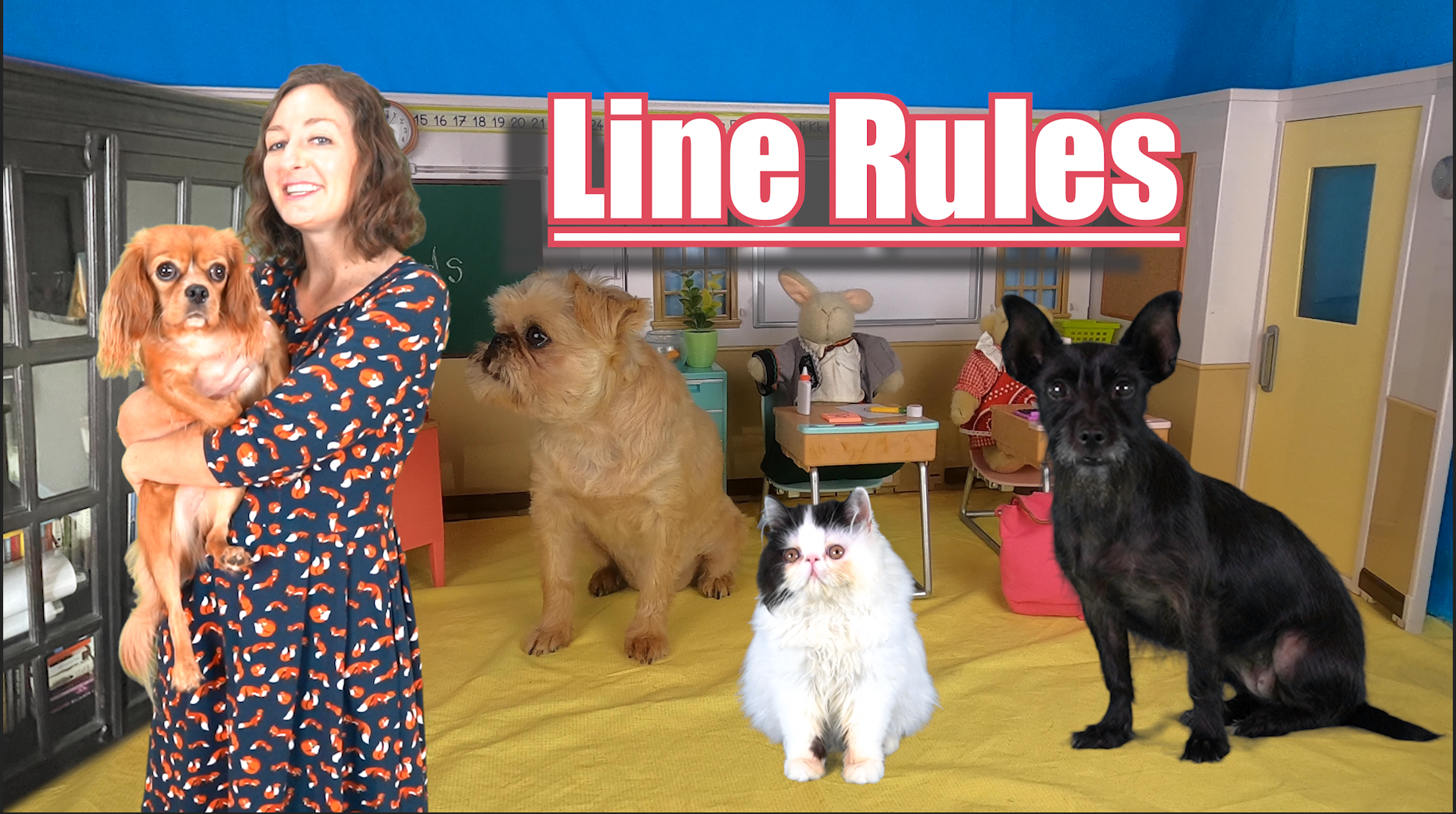 Line Rules Lesson for Kids