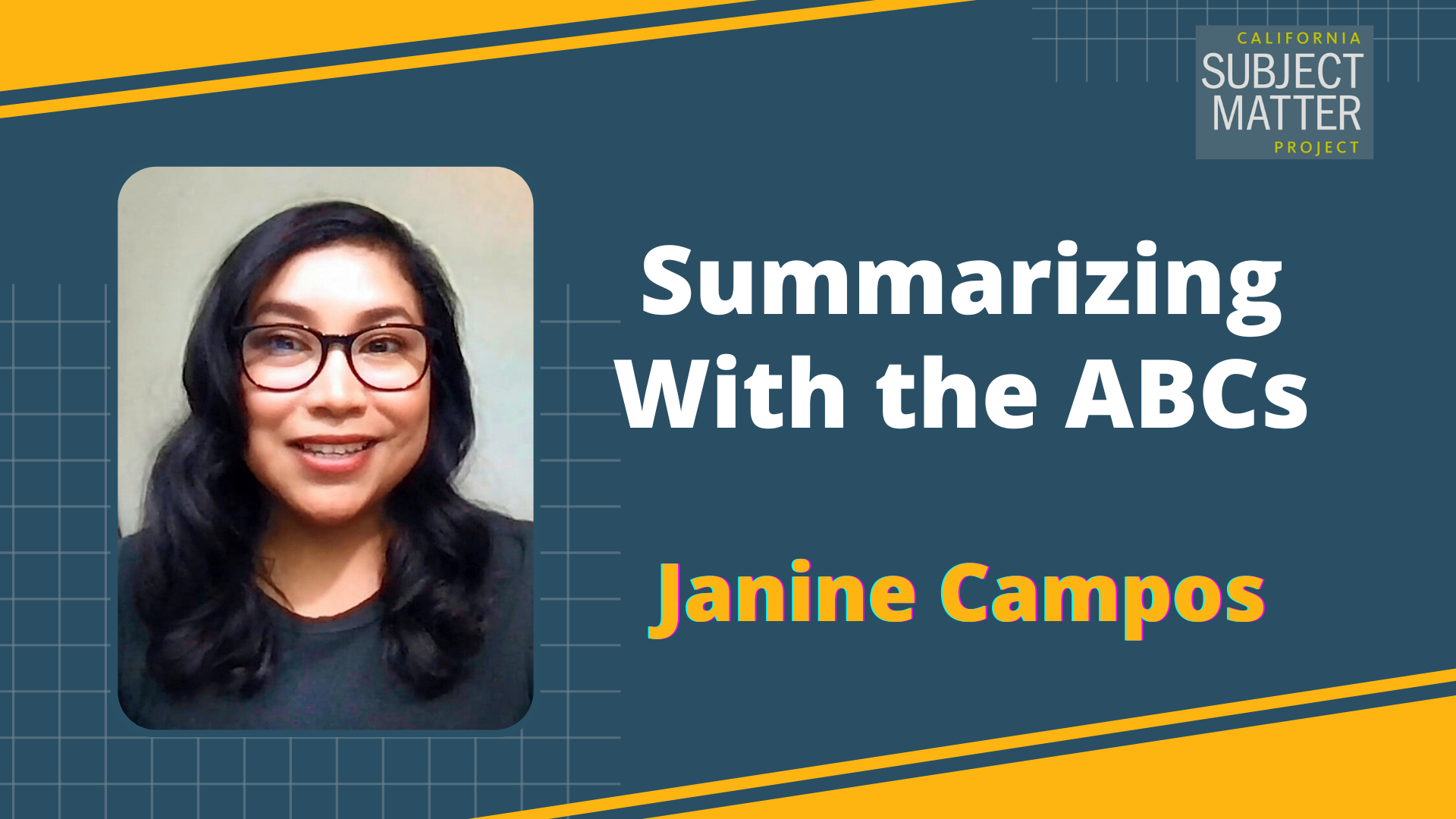 Summarizing with the ABCs