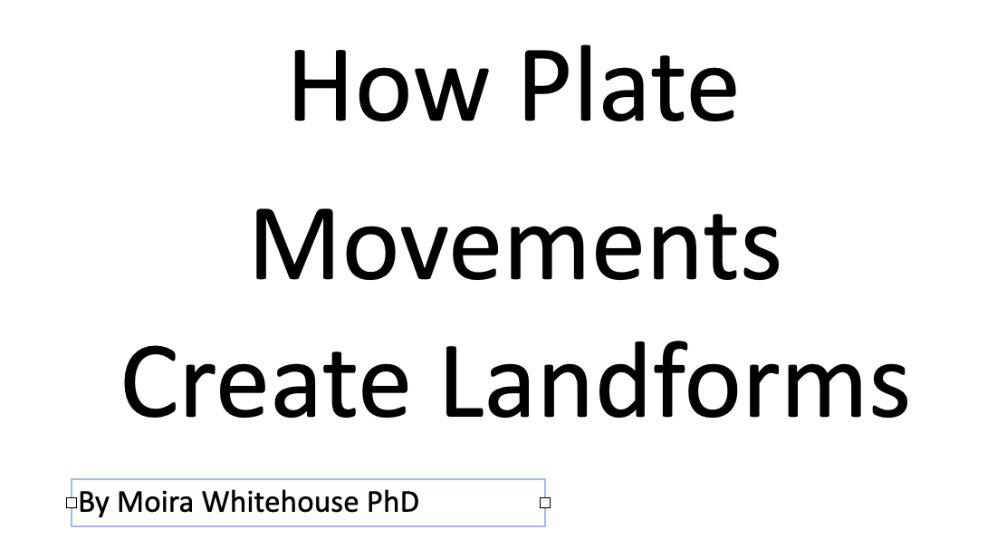 How Plate Movements Create Landforms