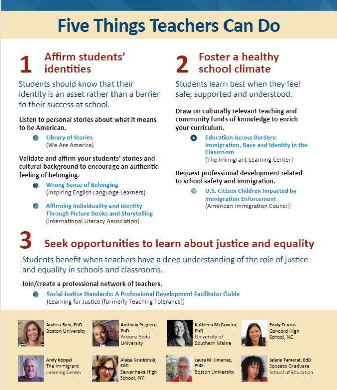 Immigrant Student Success: Five Things Teachers Can Do (2023)