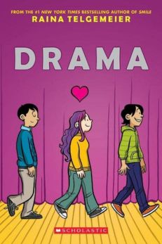 LGBTQ+ Books: Drama by Raina Telgemeier