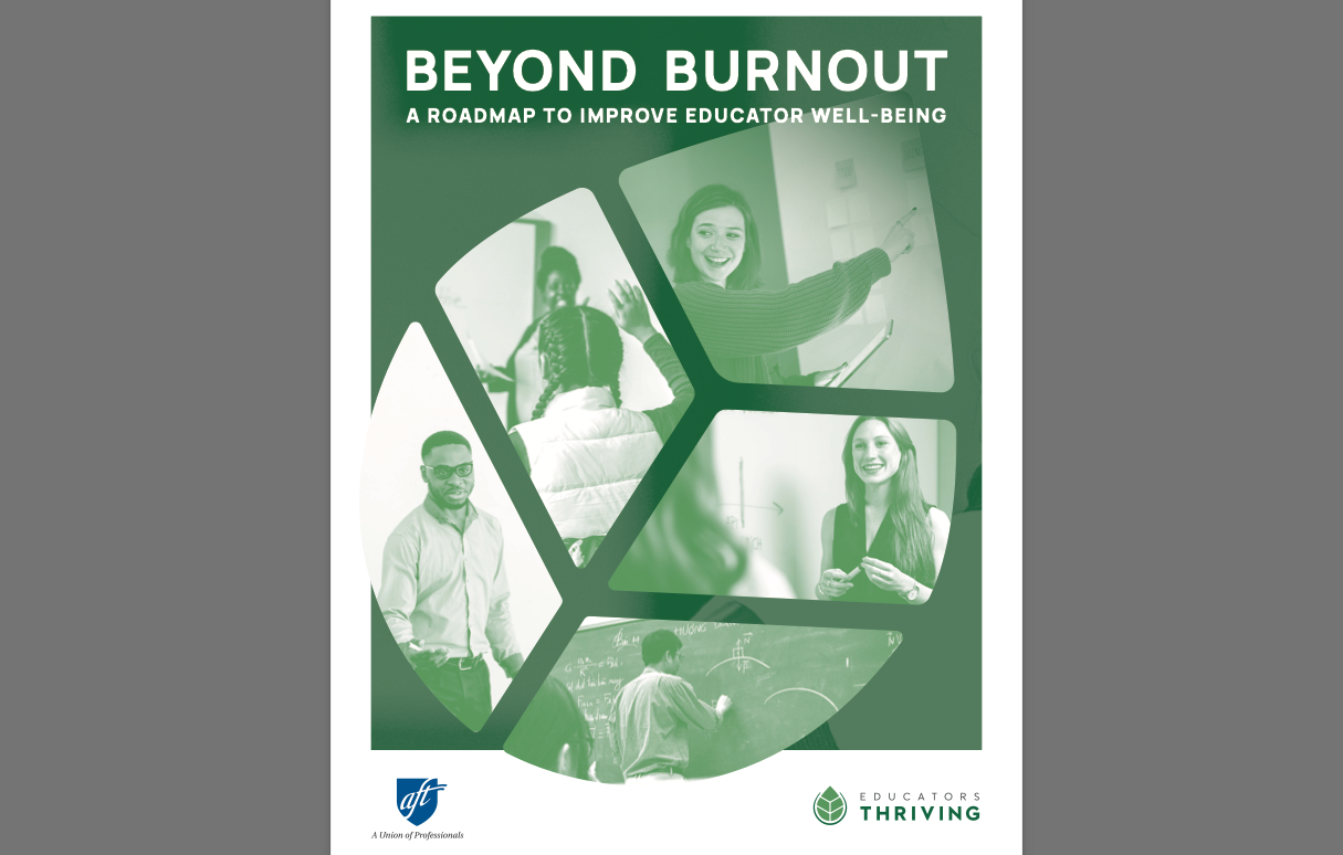BEYOND BURNOUT:  A Roadmap To Improve Educator Well-Being