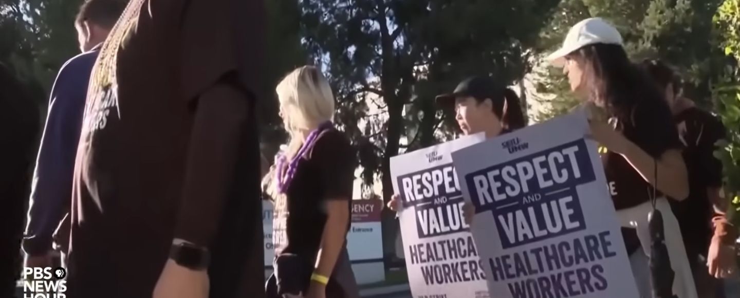 Largest Health Care Strike in U.S. History Underway