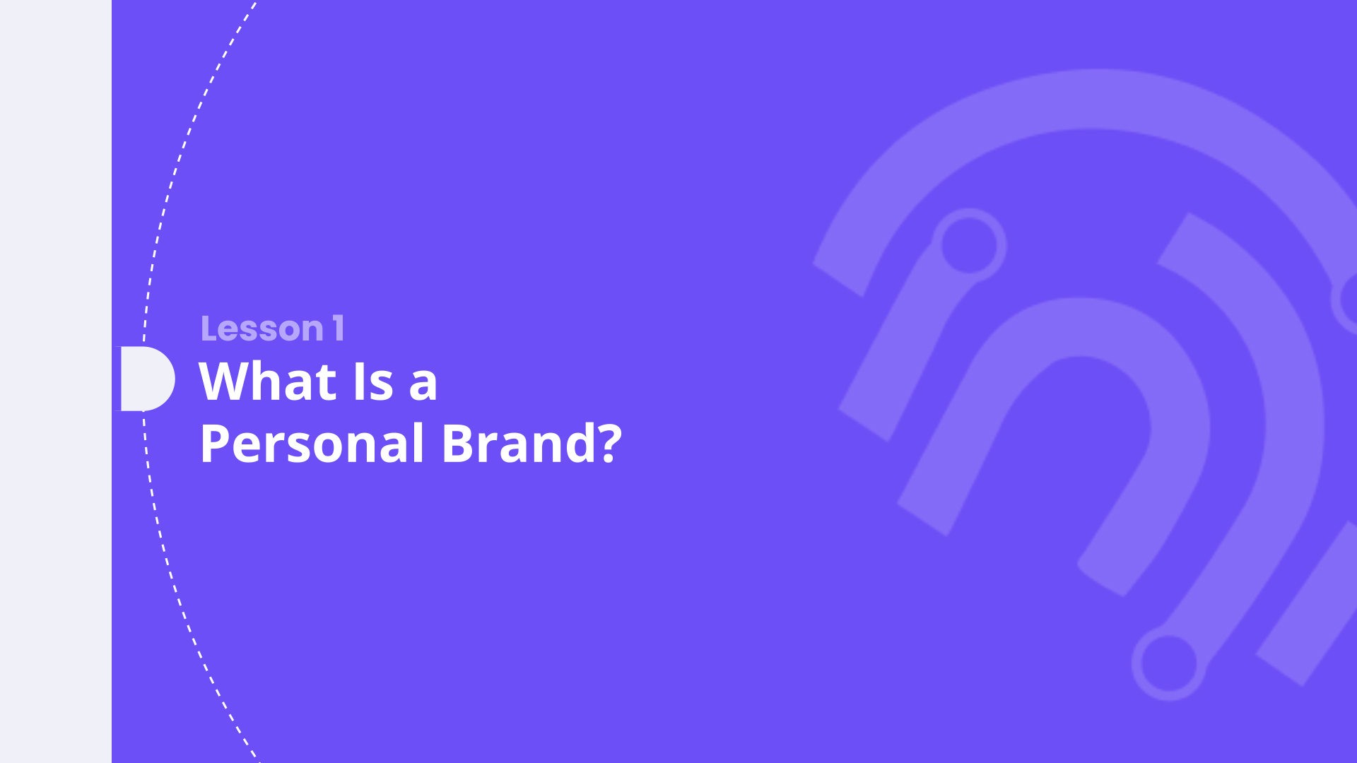 What is a Personal Brand-Chapter 1 Lesson 1