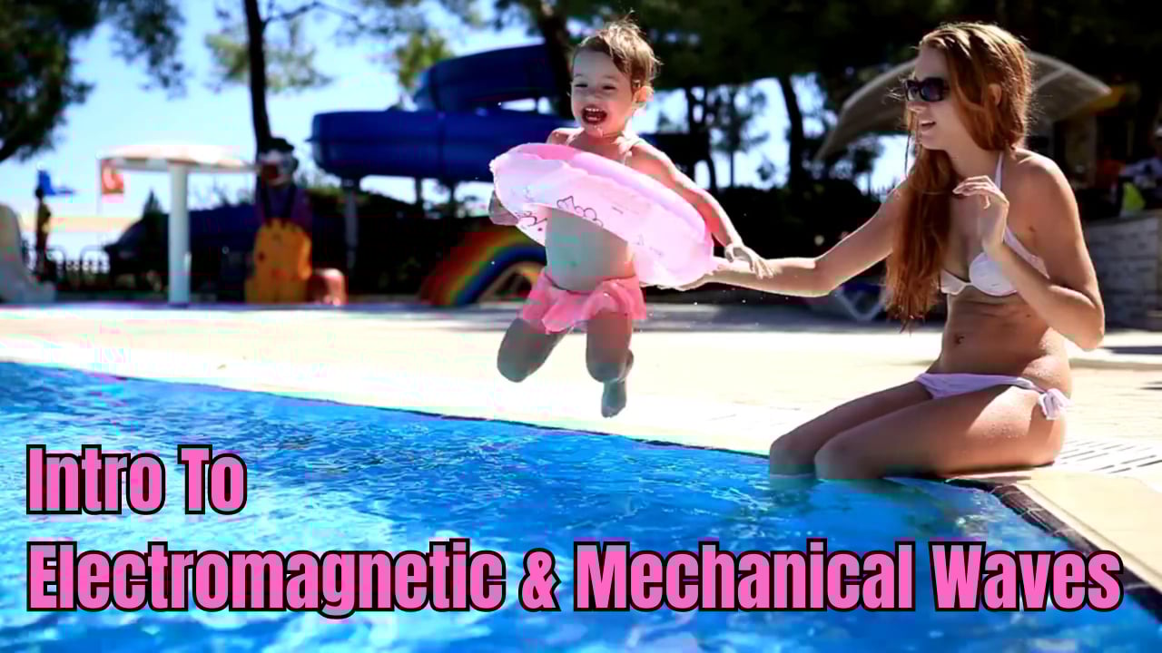 Intro to Electromagnetic & Mechanical Waves. Video sheet, Google Forms & more V2