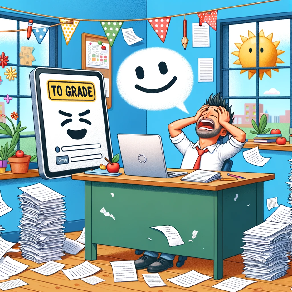 The AI Educator Brain on To Grade or Not to Grade: AI's Role in Assessing Student Work