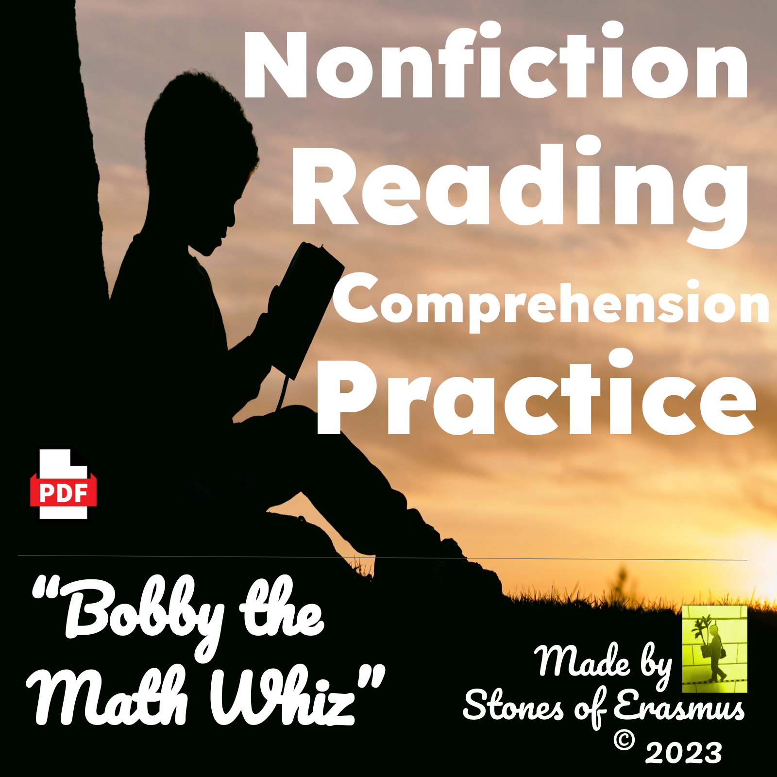  Five ELL Reading Comprehension Questions - "Bobby the Math Whiz" (Nonfiction)