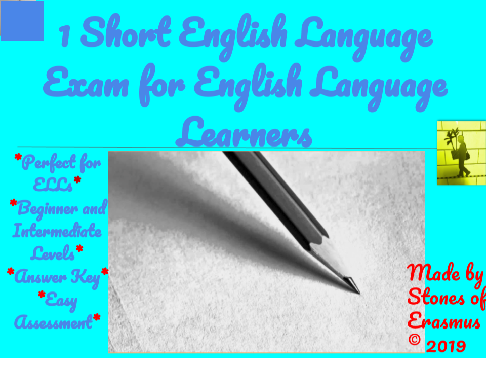 Comprehensive English Language Verbal & Writing Diagnostic for ELLs