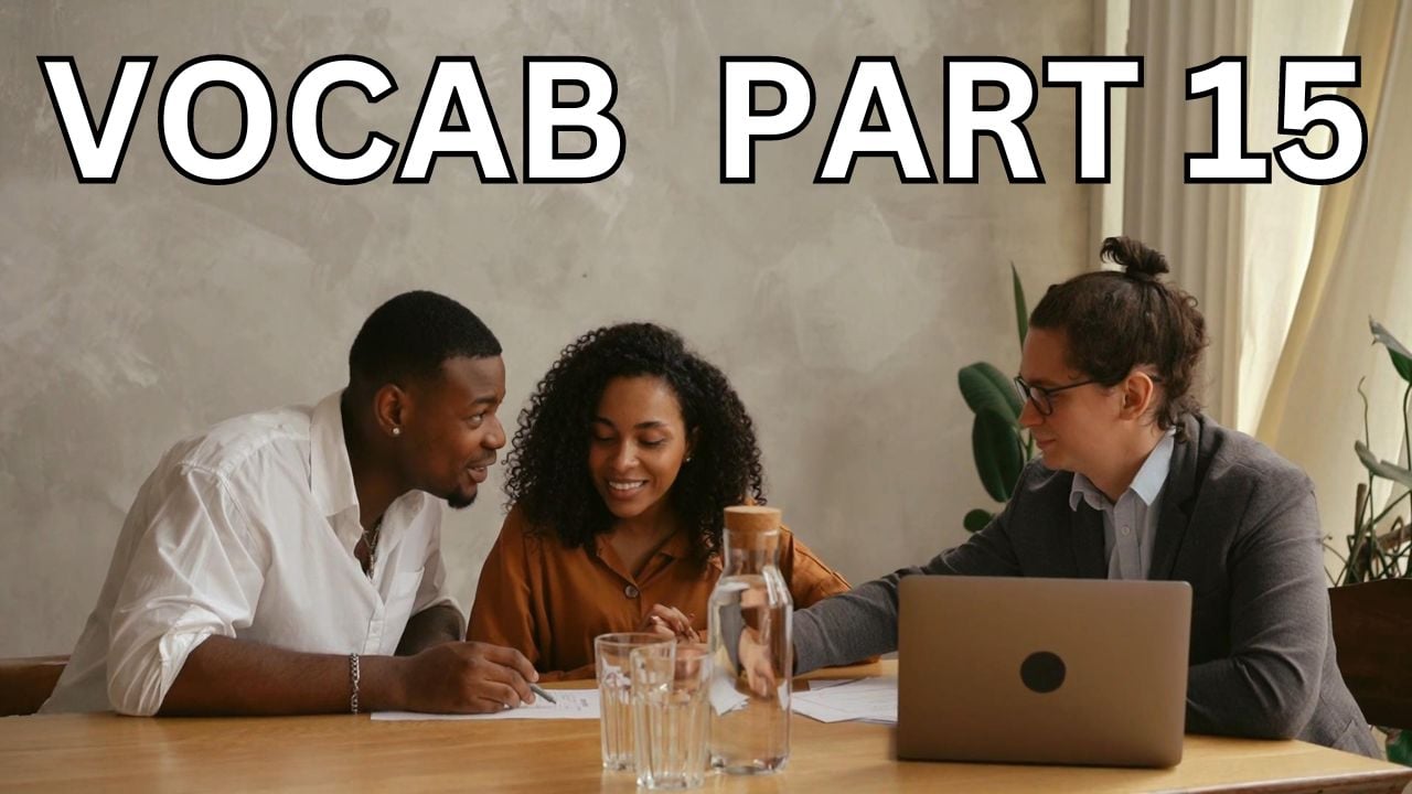 Vocabulary Builder Part 15 Video sheet, Google Forms, Canvas & more V2