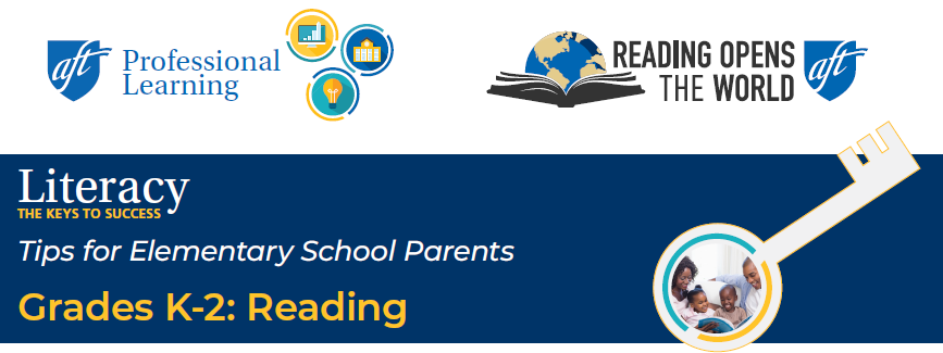 Parent Tip Sheets for English Language Achievement in K-2