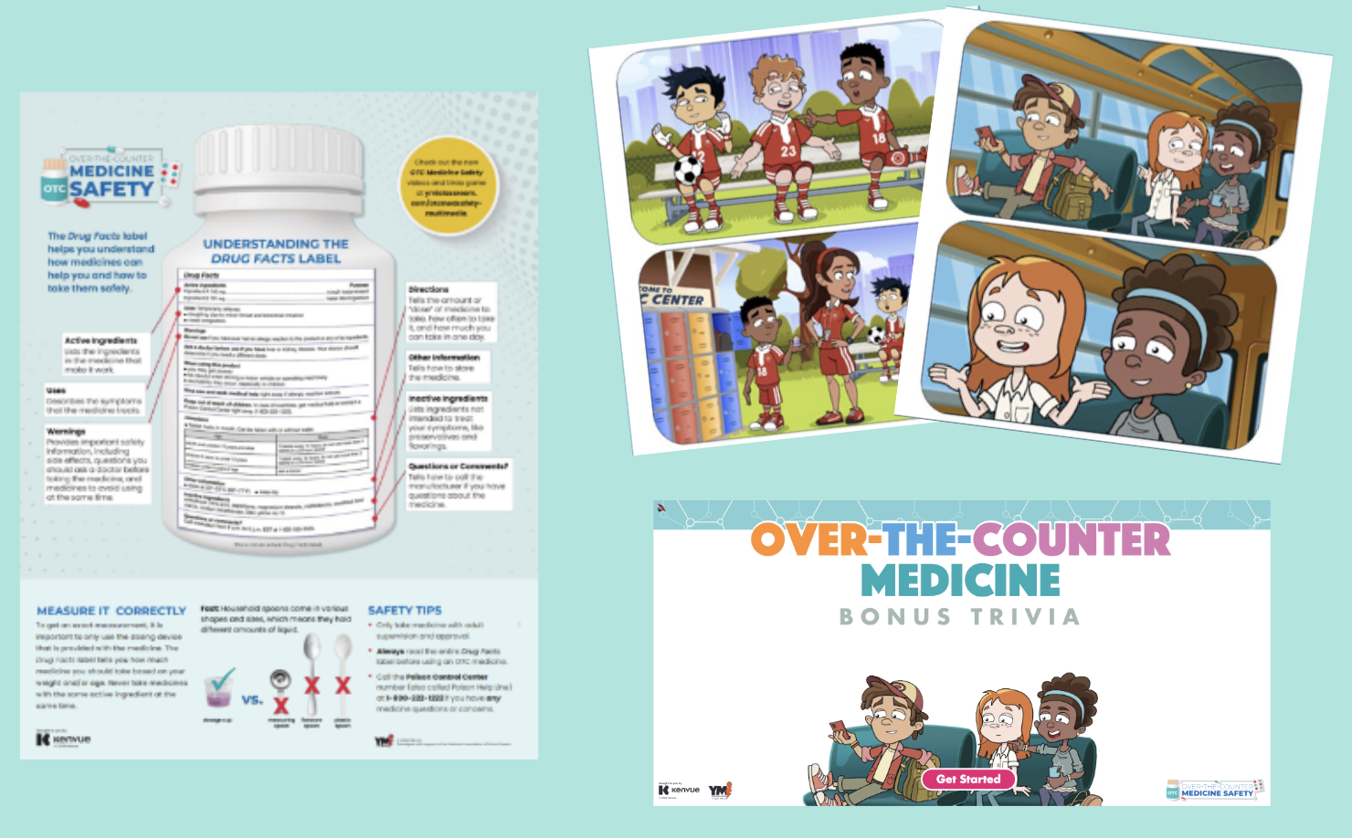 Safe Use, Safe Disposal, Safe Storage with Over-the-Counter (OTC) Medicine Safety: Updated for 2025! The program now includes NEW Bonus Trivia and Spanish Videos!