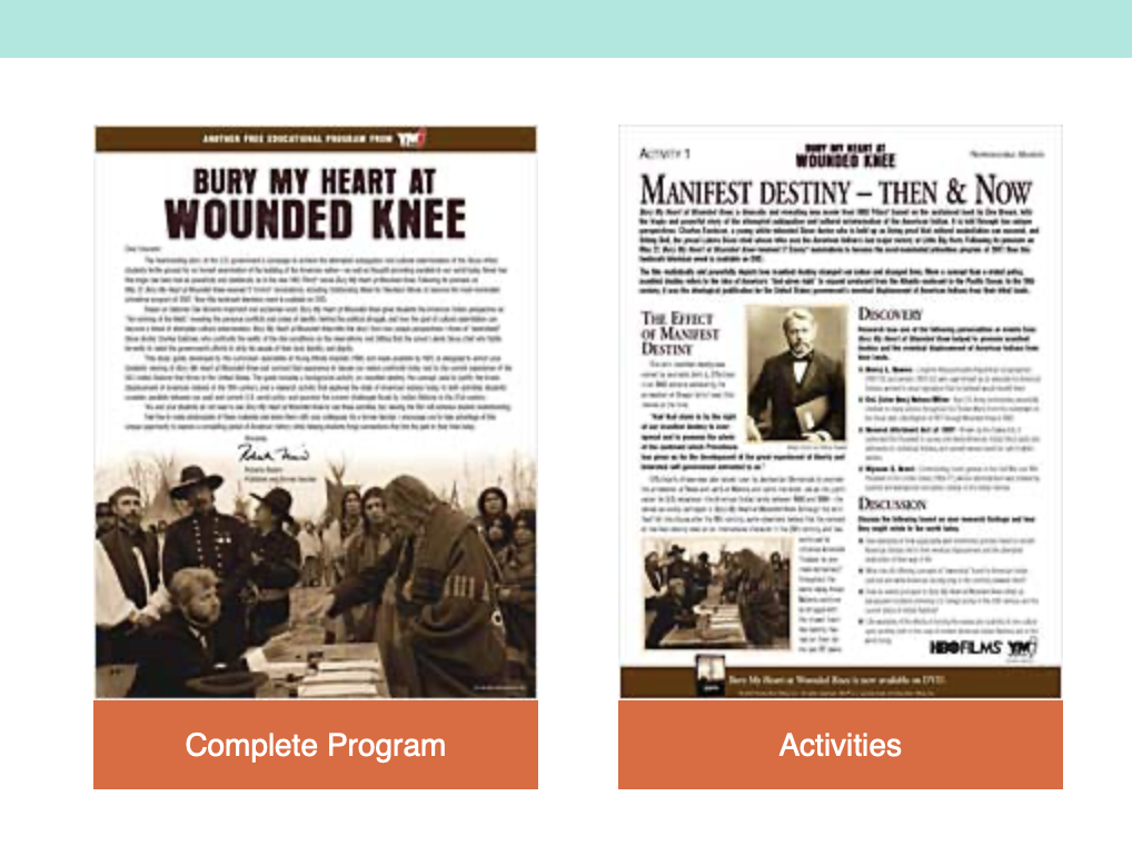 Bury My Heart at Wounded Knee