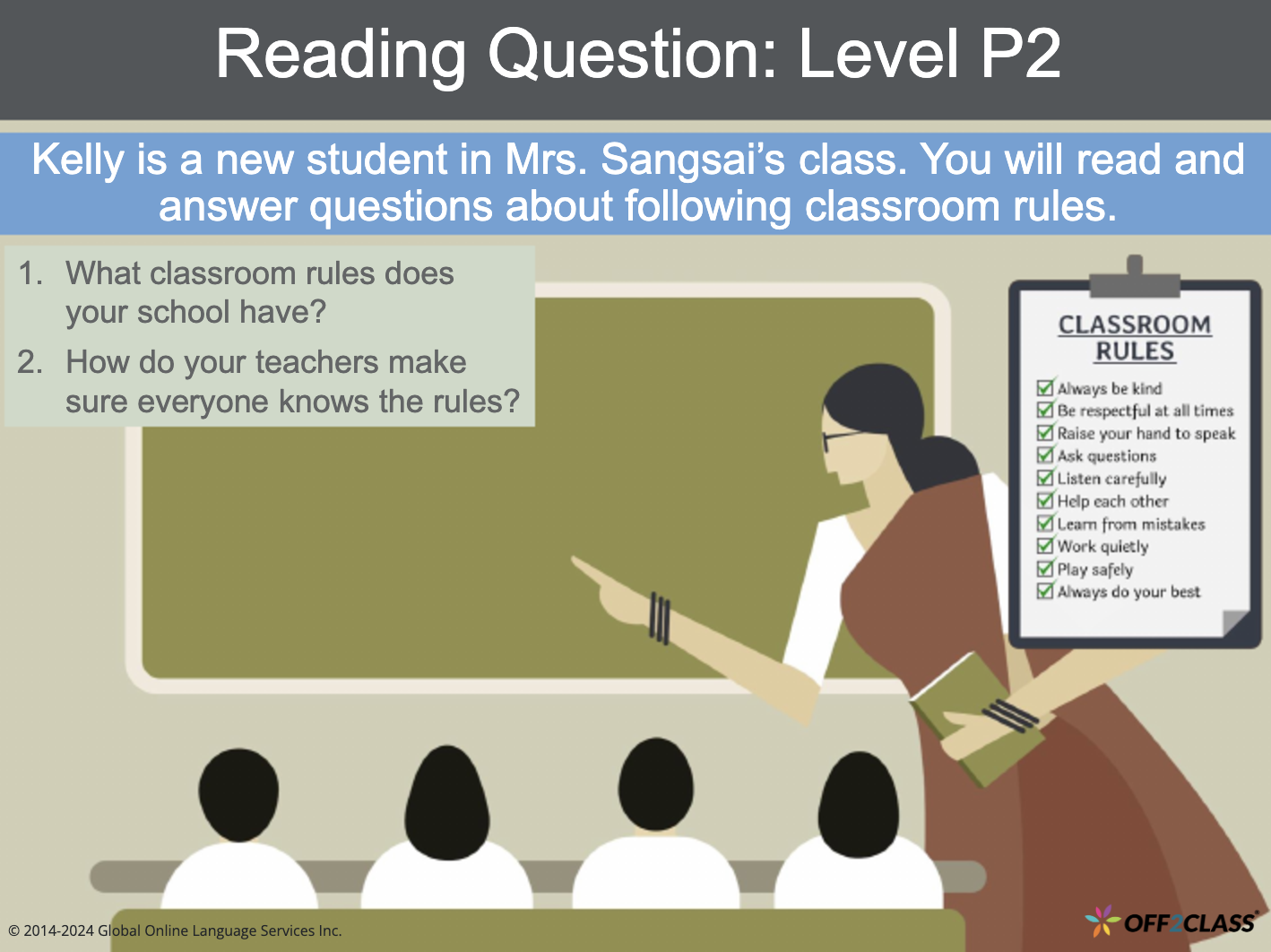 WIDA ACCESS Test Prep Lesson – Introduction to Reading