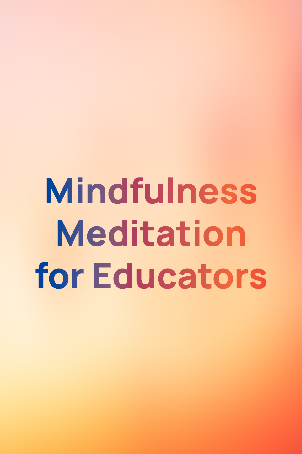 Mondfulness meditation