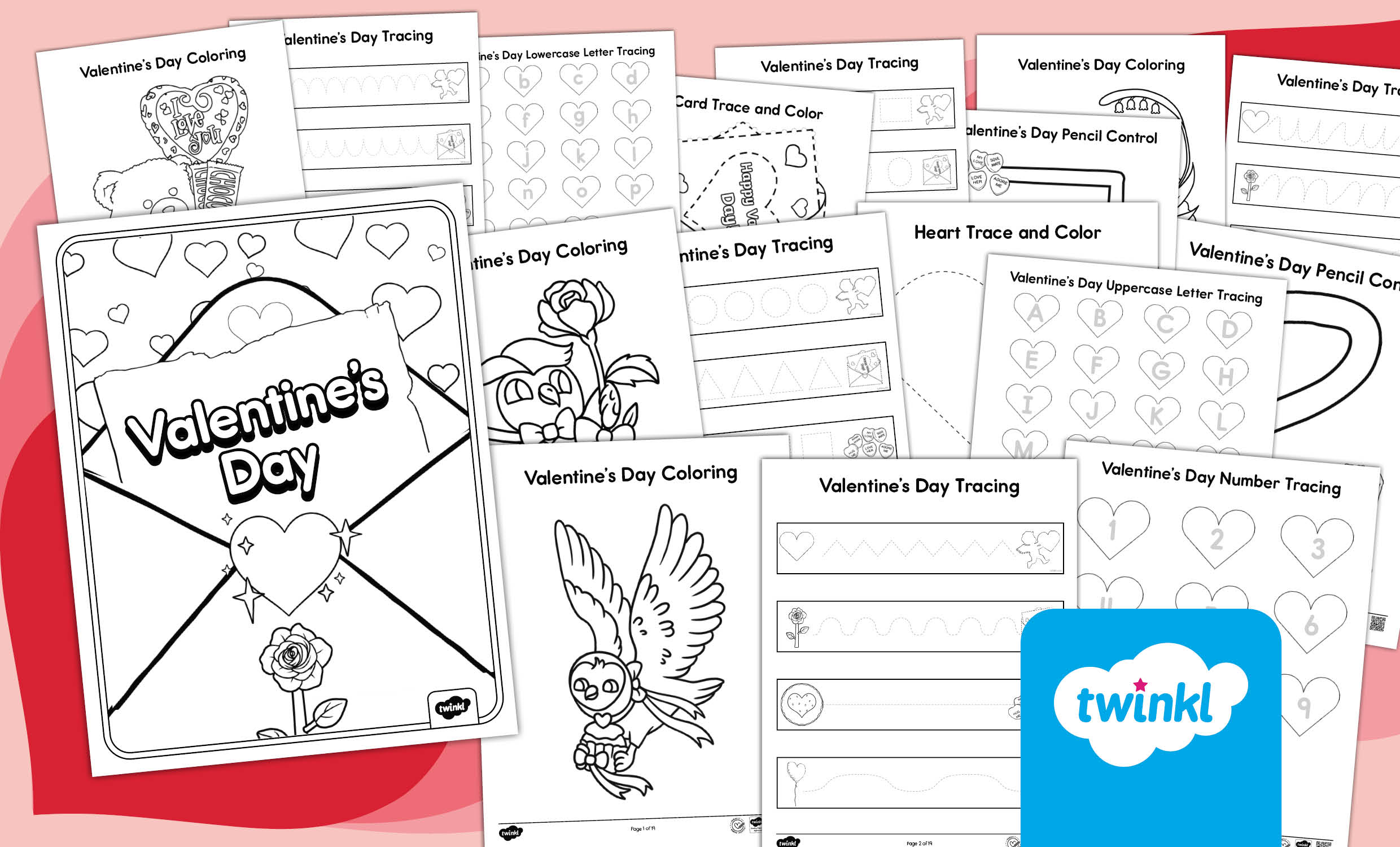 Valentine's Day Toddler Busy Book