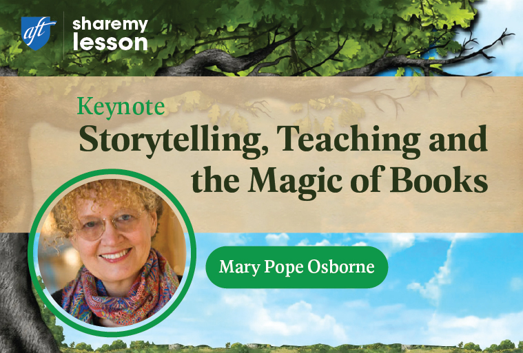 Keynote: Mary Pope Osborne on Storytelling, Teaching, and the Magic of Books