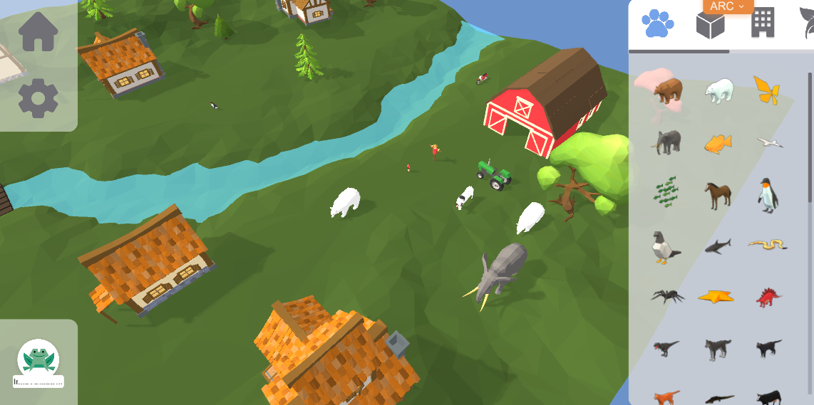 Creating Animal Habitats in 3D