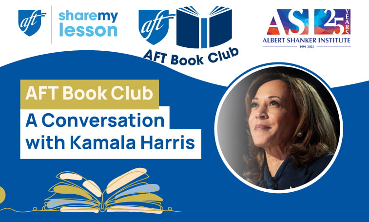 AFT Book Club: Kamala Harris in Conversation with Randi Weingarten