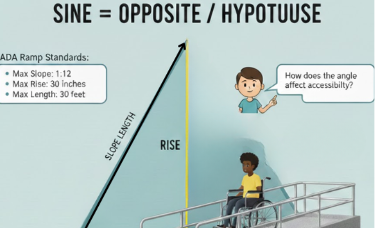 Ramp It Up - Designing Accessible Spaces Using Trigonometry 
