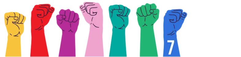 tip number 7 - with seven illustrated hands showing