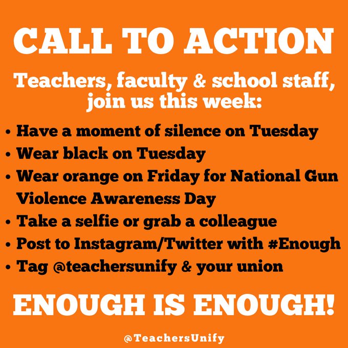 teachers unify call to action