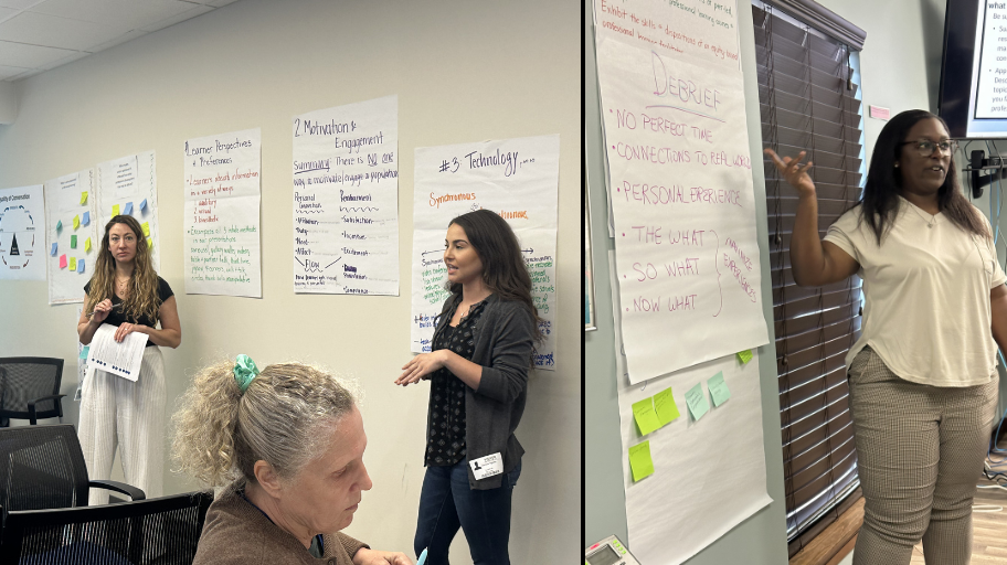 Images from PD trainings