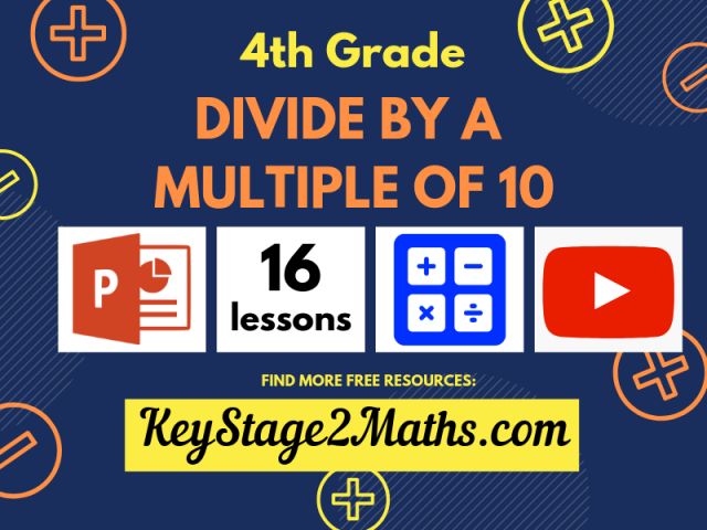 Divide by a multiple of 10 