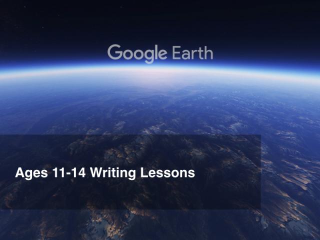 Google Earth Education: Writing Lessons Grades 6-8