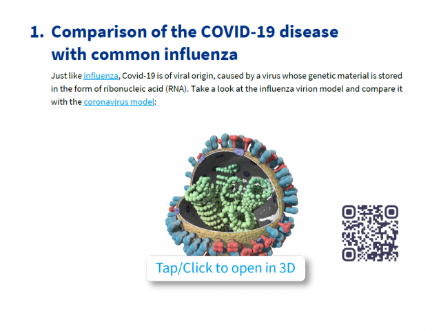 The difference between COVID-19 and influenza