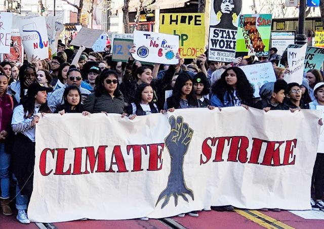 Youth Lead a Climate Strike