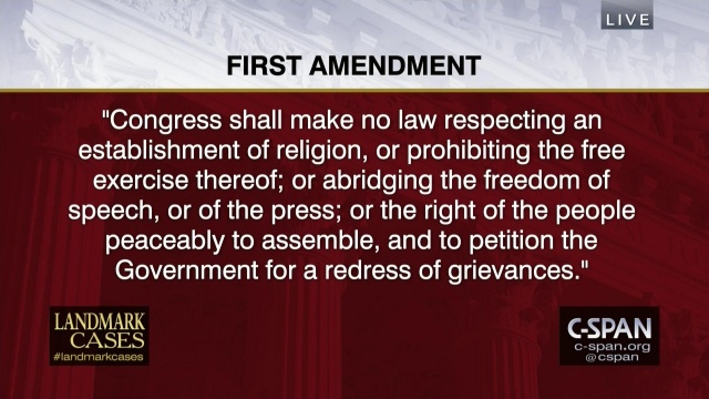 1st Amendment Freedoms Choice Board