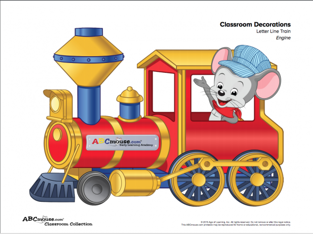 ABCmouse Alphabet Letter Train