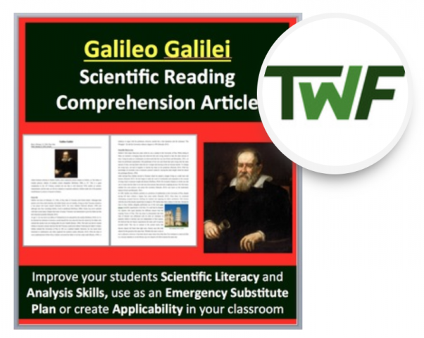 Galileo Galilei - A Famous Scientist Reading