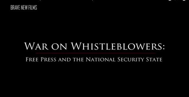War on Whistleblowers