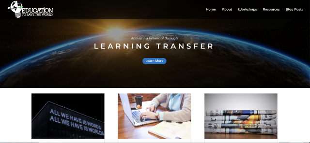 Online Learning Planning Template 