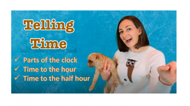 Telling Time Lesson for Kids