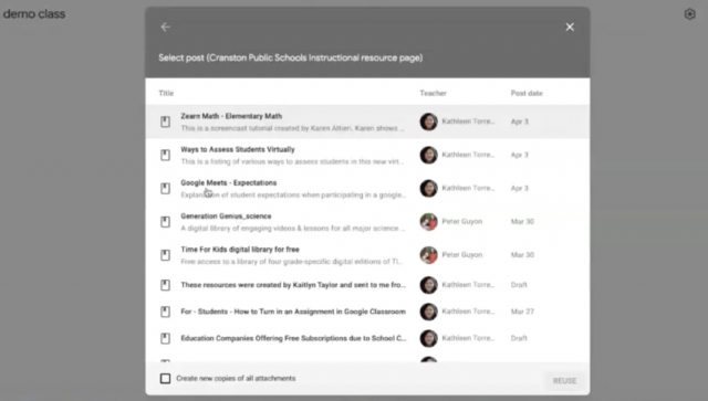 Creating Classwork on Google Classroom Tutorial