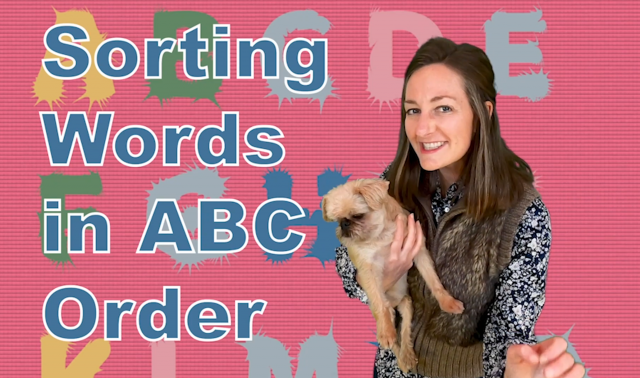 Sorting Words in ABC Order