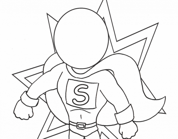 Father's Day Superhero card