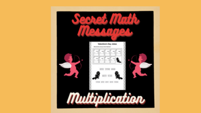 MATH SECRET MESSAGE || Math Worksheets || VALENTINE'S DAY