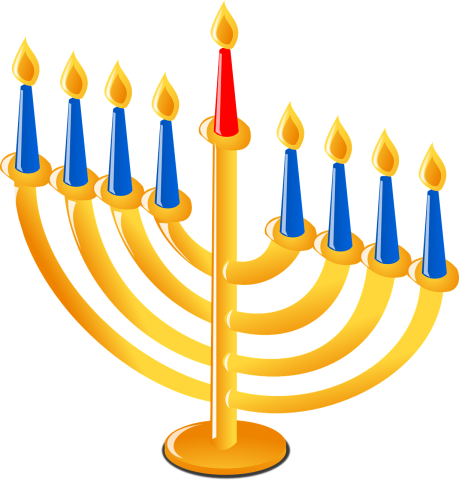 Tube Menorah