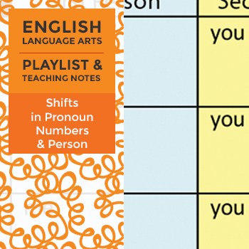 Grade 6 Playlist: Shifts in Pronoun Numbers and Person