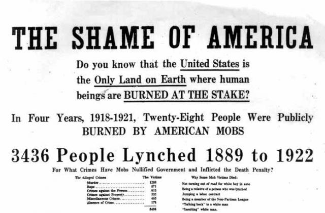 "At the Hands of Persons Unknown": Lynching in US