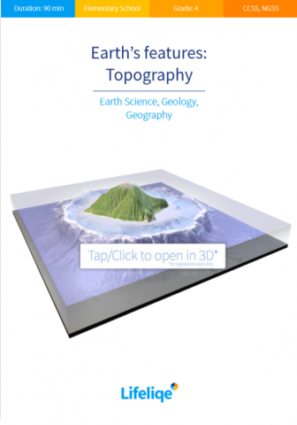Earth’s features: Topography 